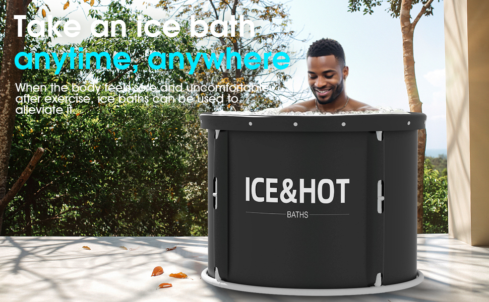 Baignoire de bain de glace 