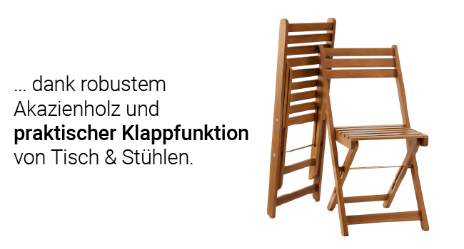Meubles de balcon pliables en bois - Petite chaise pliante pour balcon - Peu encombrante