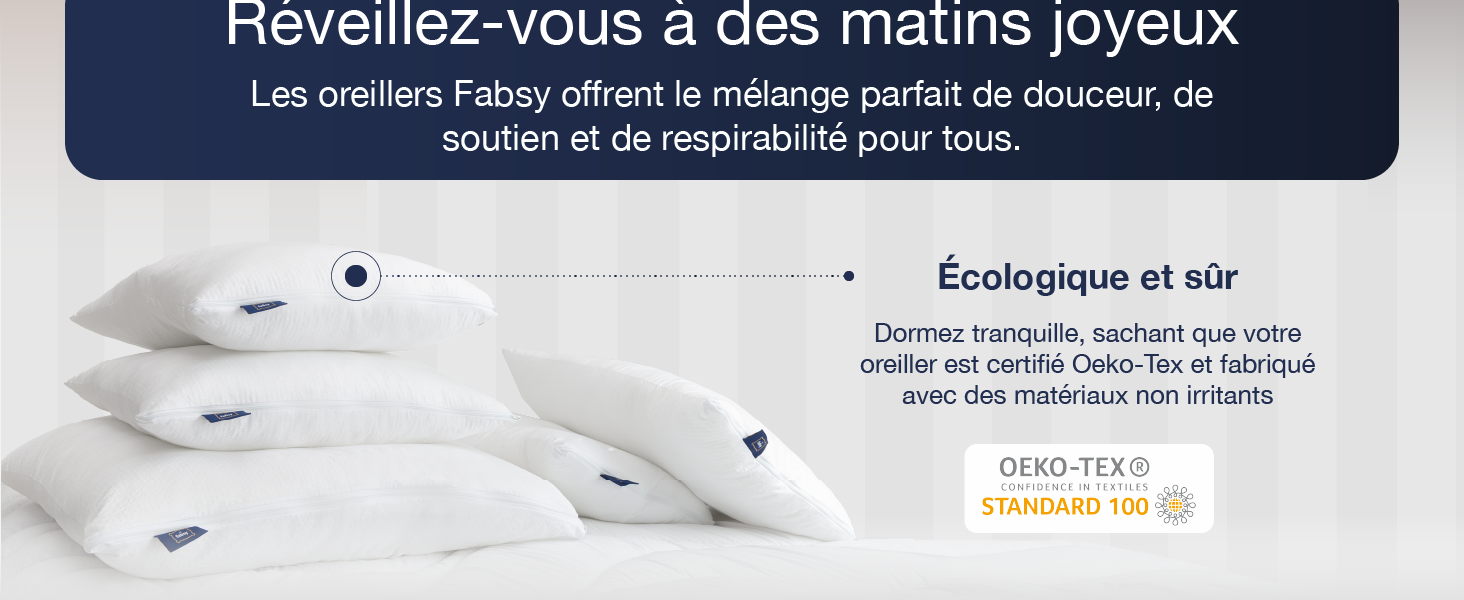 oreiller, oreiller 63x63 lot de 2, coussin, oreiller 50x70, oreiller 60x60, oreiller 50x75 lot de 2