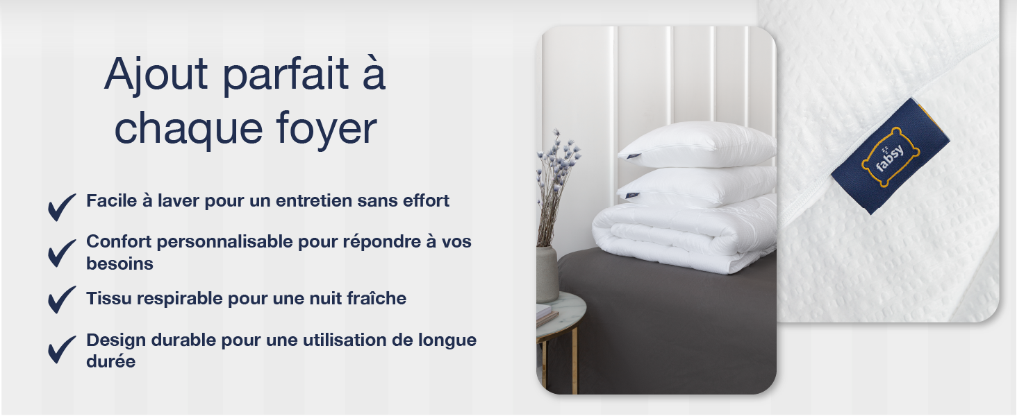 oreiller, oreiller 63x63 lot de 2, coussin, oreiller 50x70, oreiller 60x60, oreiller 50x75 lot de 2