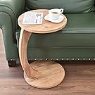 Table d'appoint en forme de C
