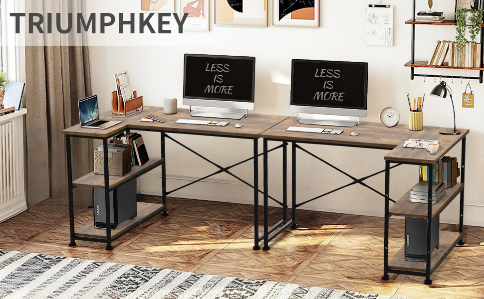 bureau d'angle avec rangement bureau d'ordinateur avec rangement bureau de jeu en forme de l petite