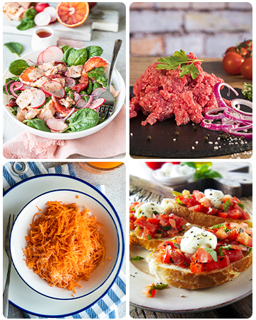Vous aide à hacher tous les types d'aliments