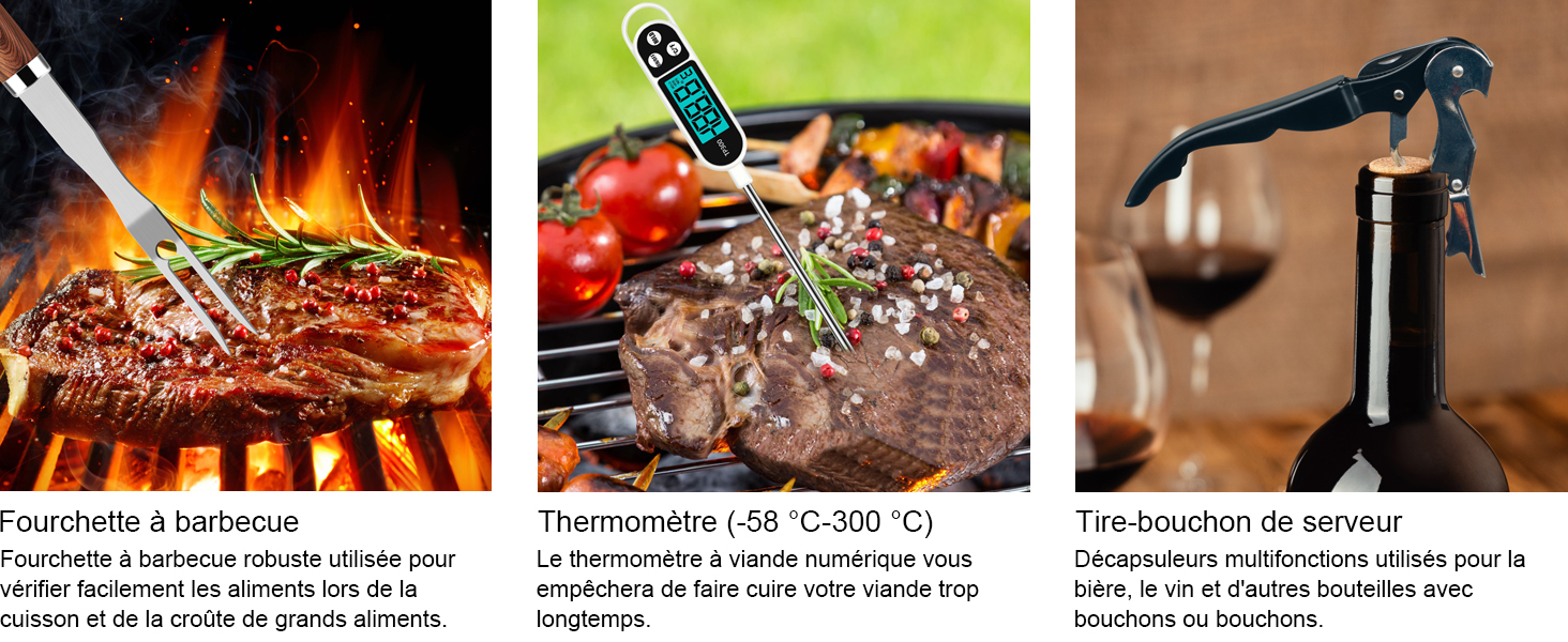 ensemble barbecue