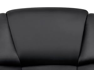 Relaxsessel mit Hocker 9019BK
