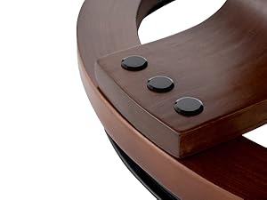Relaxsessel mit Hocker 9019BK