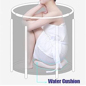 Baignoire pliable adulte Baignoire portable pour adultes Baignoire ronde pliable en plastique pliable