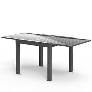 Aluminium Table de Jardin Exterieur