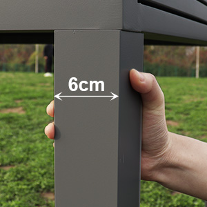 Aluminium Table de Jardin Exterieur