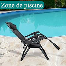 chaise longue pliante