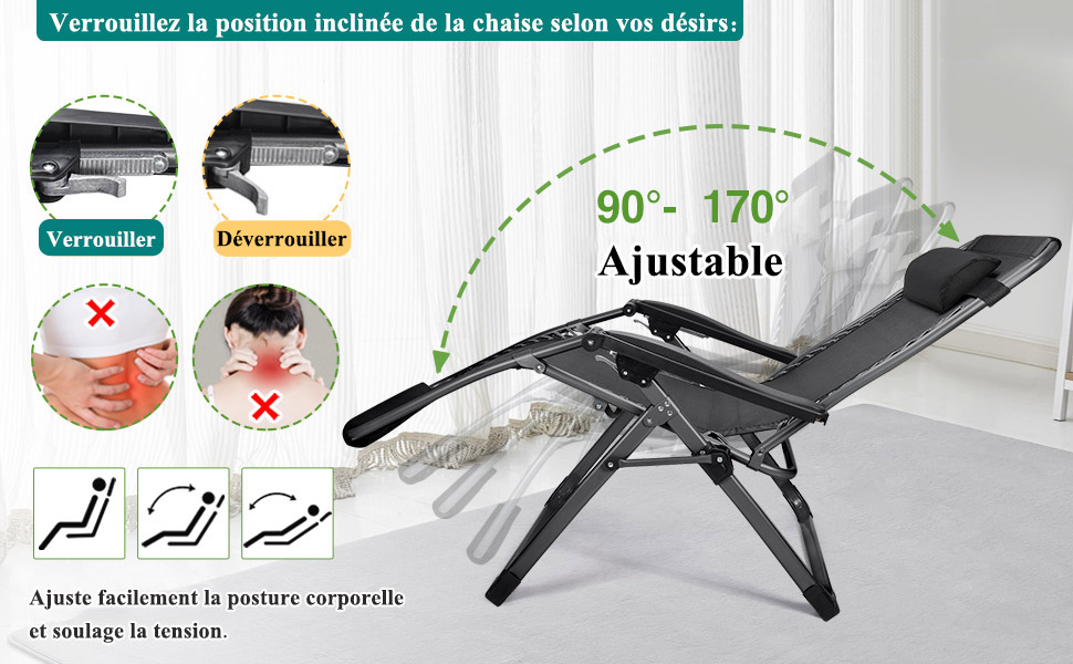 chaise longue jardin