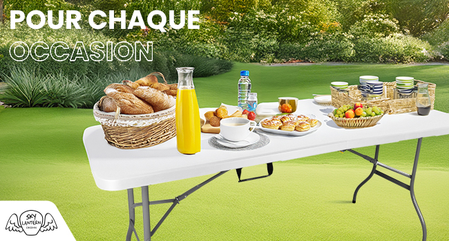 Visuel illustrant la robustesse de la table