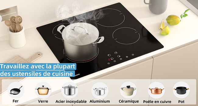 Table de Cuisson Vitrocéramique