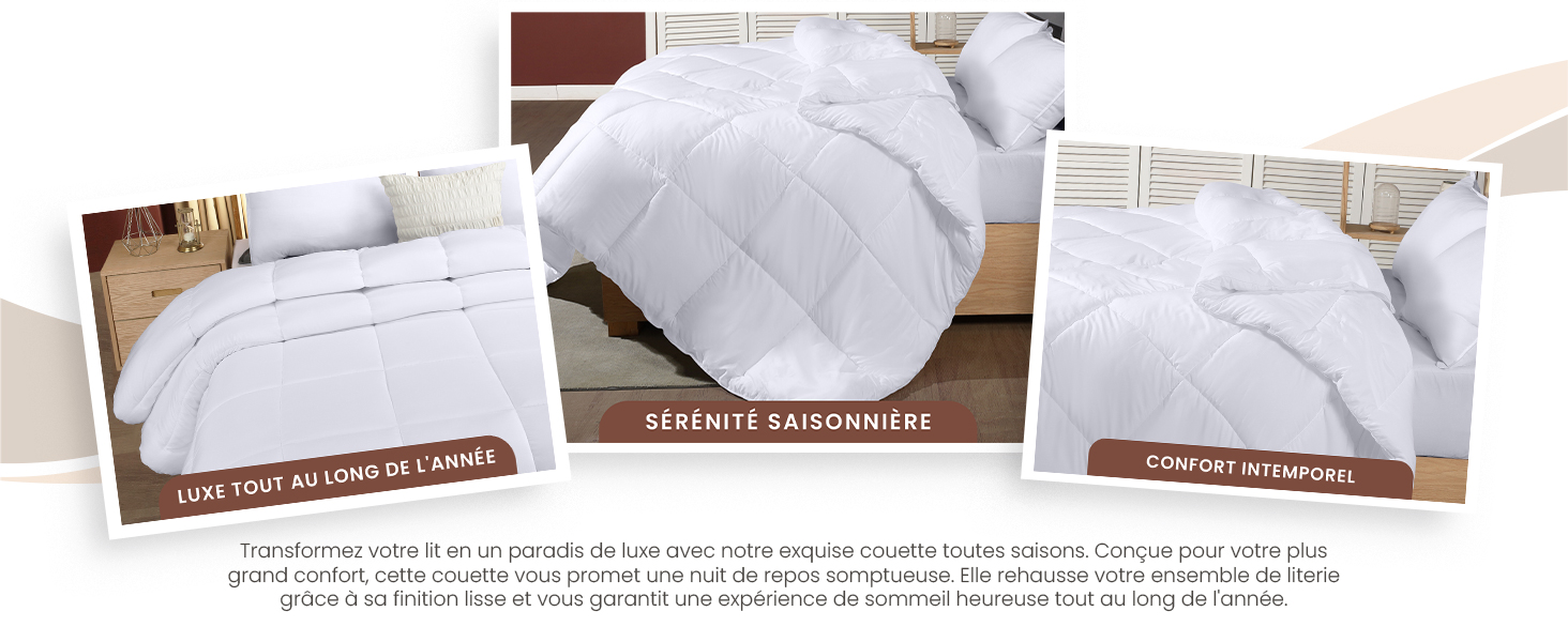 Couette Toute Saison Respirante Doux
