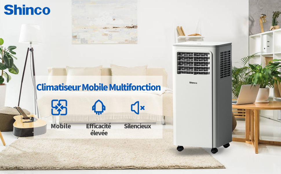 Shinco Climatiseur Mobile 1