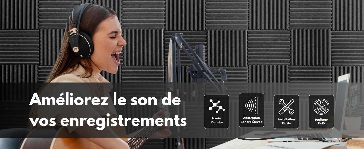 Panneaux acoustiques décoratifs