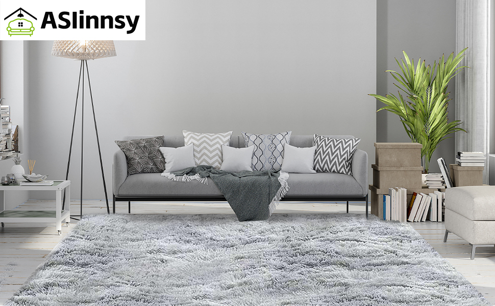 tapis salon tapis chambre tapis gris tapis shaggy tapis poil long tapis doux