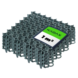 Plaques de paddocks en plastique, 50 x 50 cm, 2 couleurs, charge maximale : 1000 tonnes, grille de pelouse