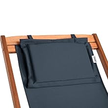Transat en Bois pliable transat pliable chaise pliable tissu picnic parc camping plage vacances 