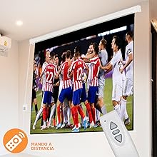 Écran de projection électrique pour projecteur motorisé amazon