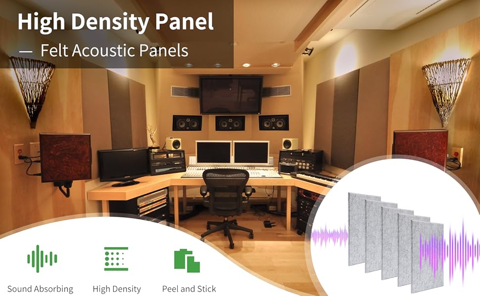 Panneaux d'absorption acoustique