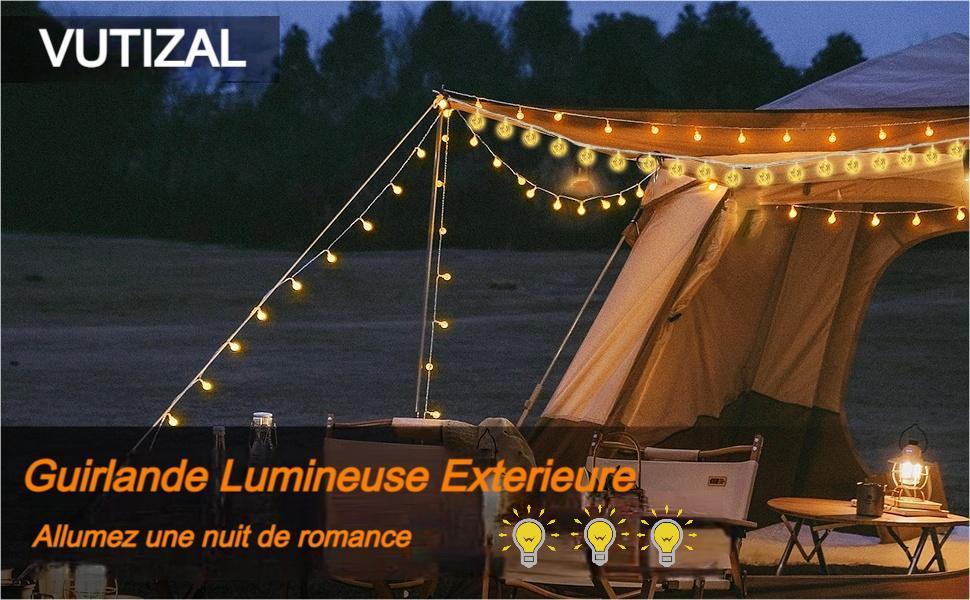 guirlande lumineuse exterieure