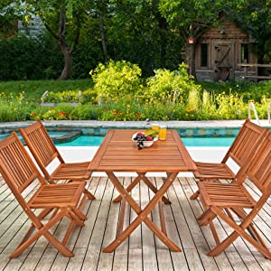 Salon de jardin bois Ensemble de jardin bois ensemble table et chaises jardin mobilier extérieur