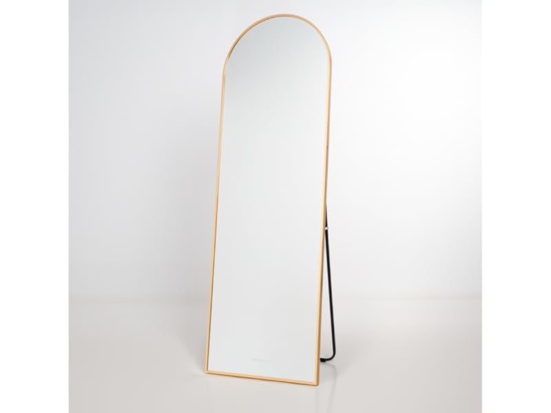  Decoration Chambre Aesthetic, Miroir sur Pied, Miroir Ondulé, Wavy Mirror