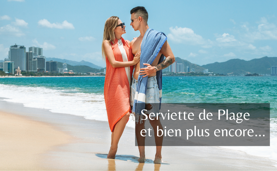 serviette de plage Fouta drap de plage