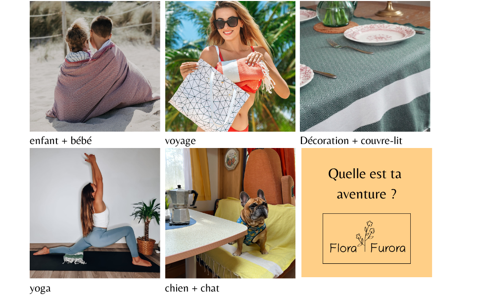 serviette de plage Fouta drap de plage