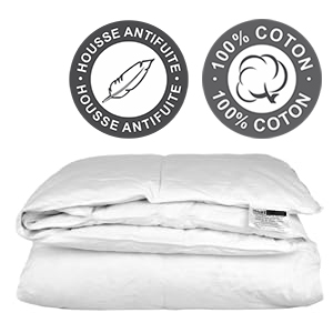 Housse en coton antifuite
