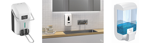 Divers distributeurs JVD pour Savon en gel, savon liquide Mousse