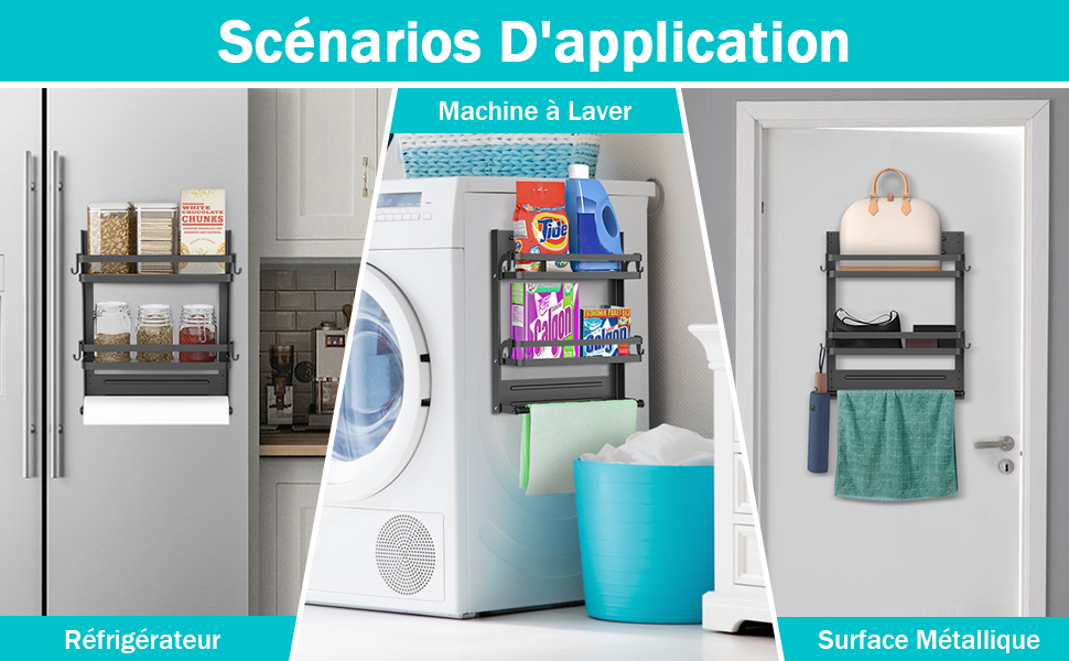 étagère réfrigérateur magnétique
