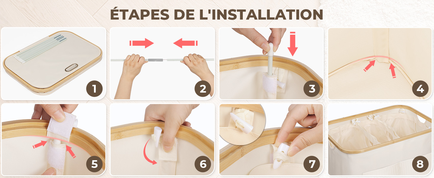 ÉTAPES DE L'INSTALLATION