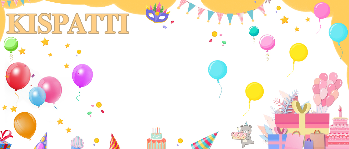 KISPATTI Party Decorations