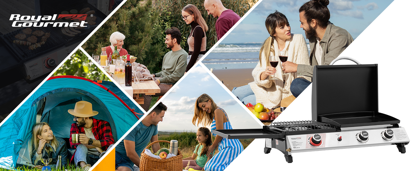 barbecue gaz 3 en 1