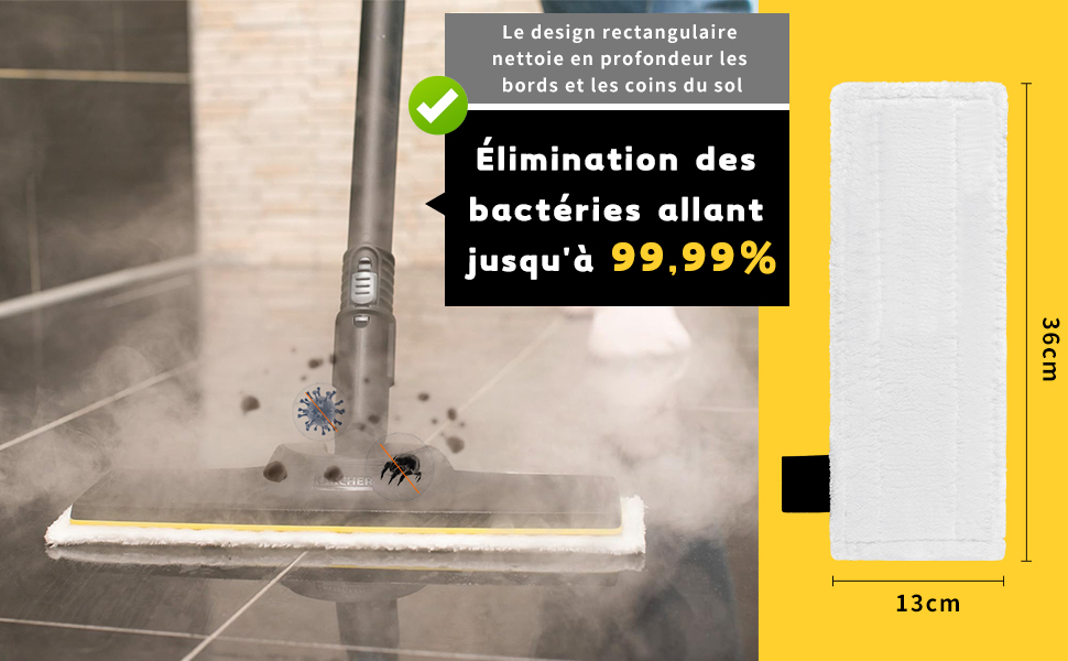 serpillere pou karcher sc2 sc3 sc4 sc5 si4