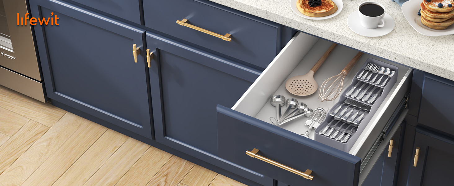 Lifewit.Compact.Flatware.Drawer.Organizer-PT01-PC