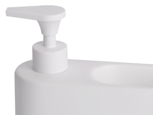 KOOK TIME logo Pot a sel cuisine Boîte céramique bambou distributeur Liquide Vaisselle Porte Eponge