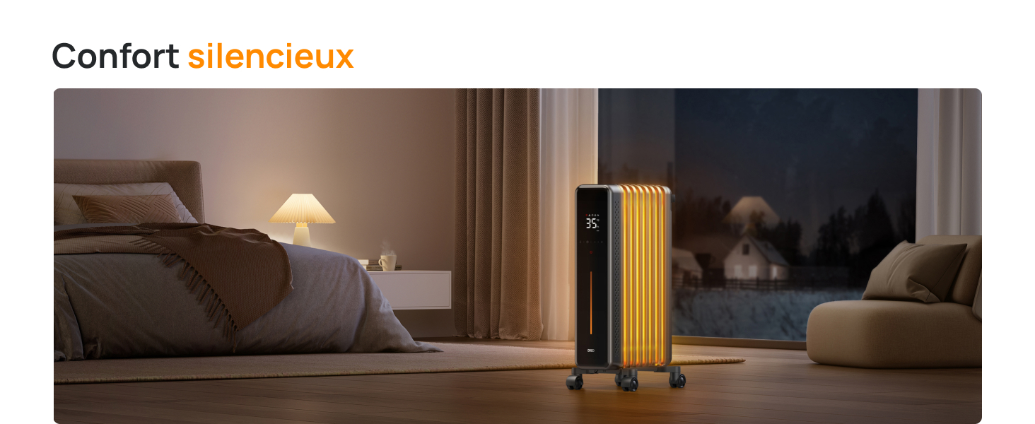 Radiateur à huile
