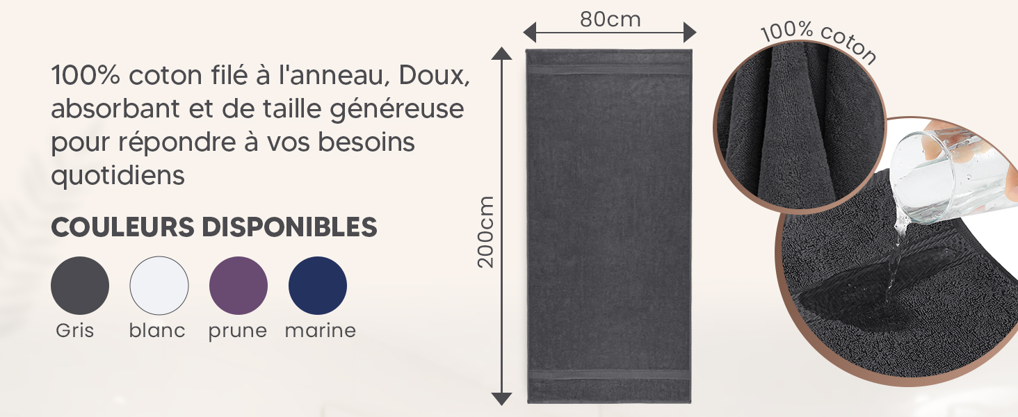 serviette pour invités