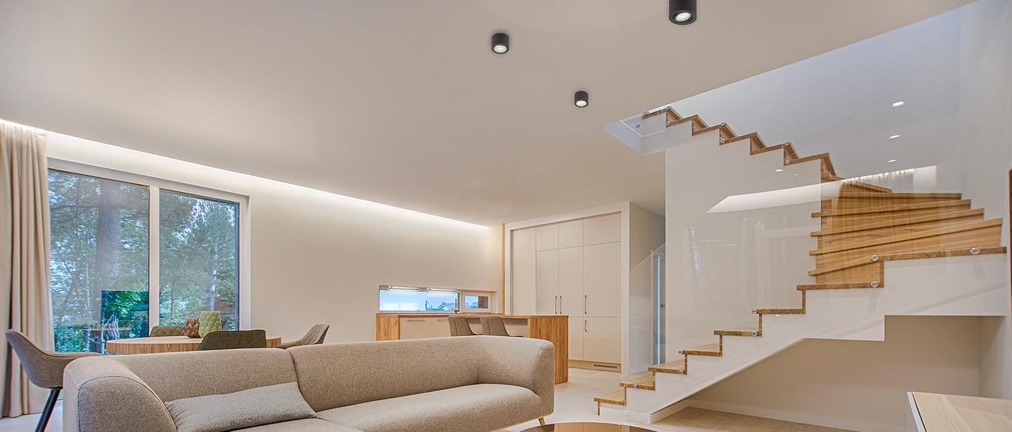 Okatpla Leuchten Lampe d'extérieur avec détecteur de mouvement 230 V