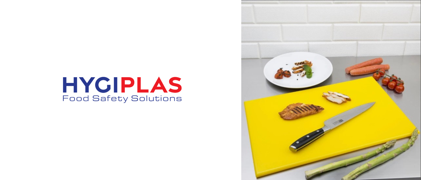 Hygiplas Le code couleur en cuisine Planches à découper Couteaux Thermomètres Poêles