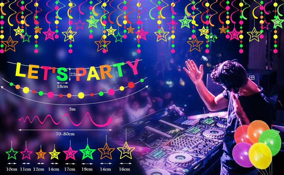 soiree fluo