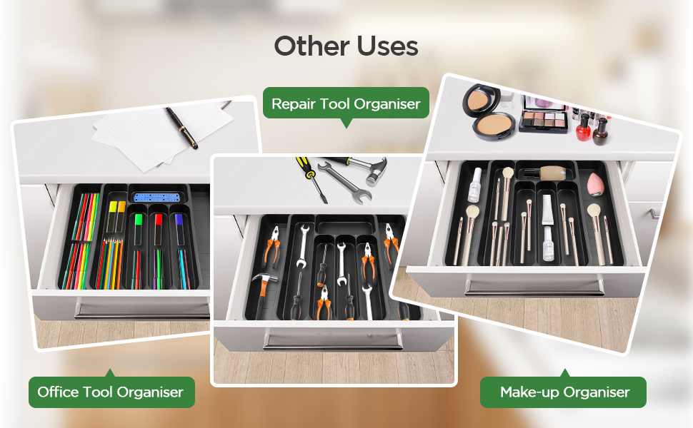 organisateur tiroir cuisine rangement couvert range-couverts