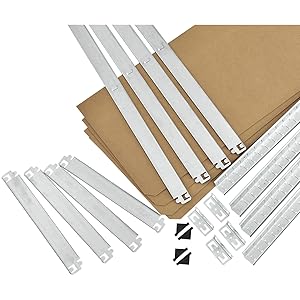 Étagère à emboîter sans perçage, système d'emboîtement.