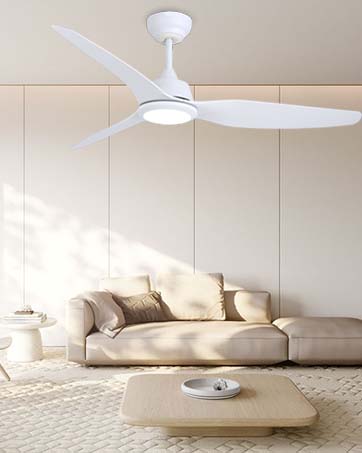 ventilateur plafond avec lumiere
