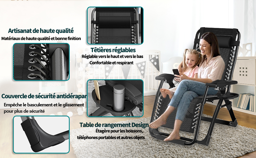 chaise de jardin exterieur