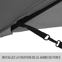 Sekey Anti-vent pour parasol