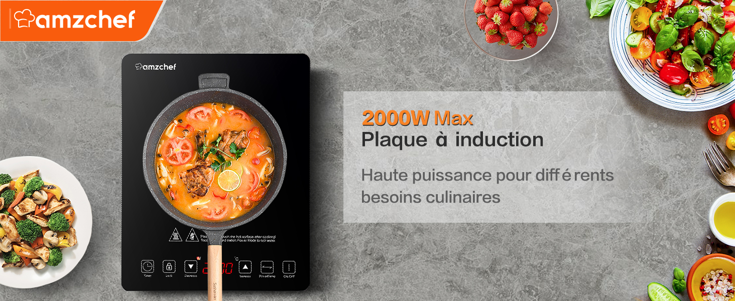 plaque à induction plaque induction portable plaque de cuisson à induction portable table de cuisson